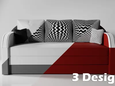 Efri sofa 3D model Free 3D model
