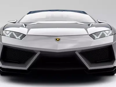 Lamborghini Estoque  2008 Low-poly 3D model