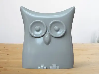 Owl 3d printable model 3D print model