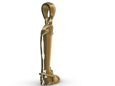 Equestrian Boot Pendant 3D print model