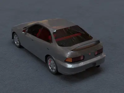 Honda Integra Type R 5-Door 1995 3D Model 3D model