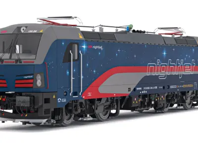 Siemens Vectron Nightjet 3D model