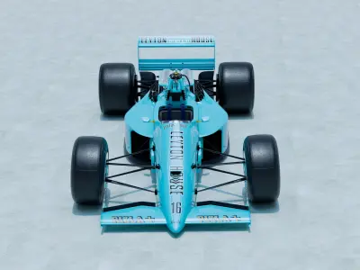 1987 March Leyton House 871 3D model