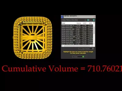 Unique Women Ring - 0038 3D print model