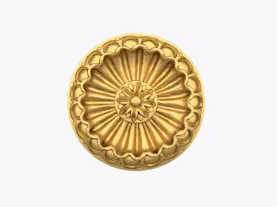 Classic decor ornament 265 3D model