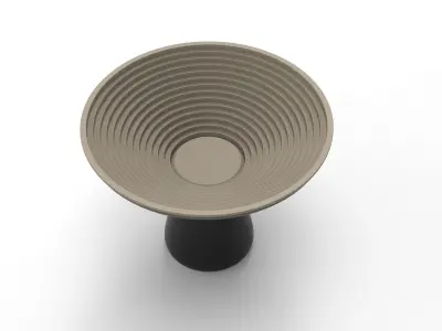 Plug Fruitholder Low-poly 3D model