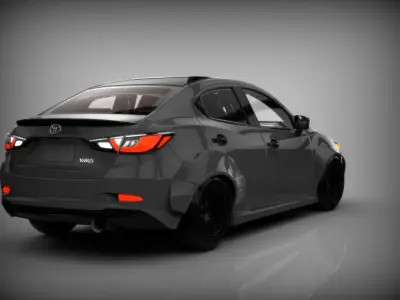 Toyota  Yaris CA 2019 Drift  3D model