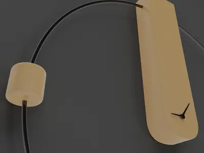 Plurimo Design Memo Clock 3D model