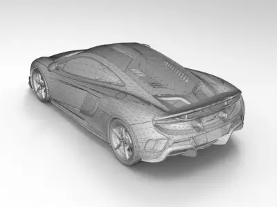 McLaren 675LT 2016 3D model