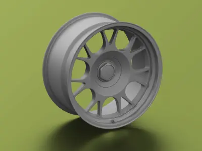 Rotiform TUF-R Option 3 Rim 3D Model 3D model