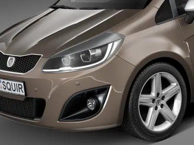 Generic Hatchback 5-door 2016 3D model