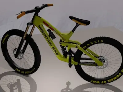 Mountain Bike v2 3D model
