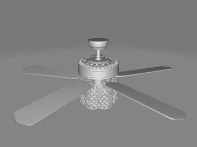 Wethington Ceiling Fan  3D model