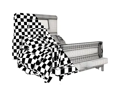 car bed 3D model