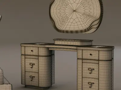 Antonelli Moravio Stardust bedroom 3D model