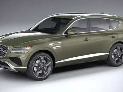 Genesis GV80 2025 3D model