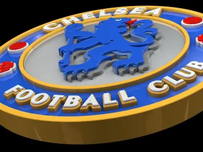Chelsea logo 3D model