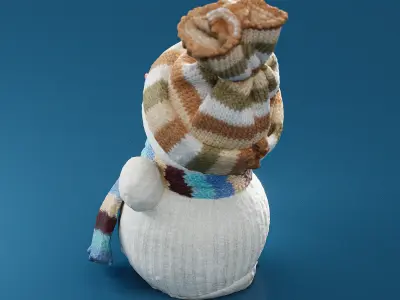 Snowman 3D model get