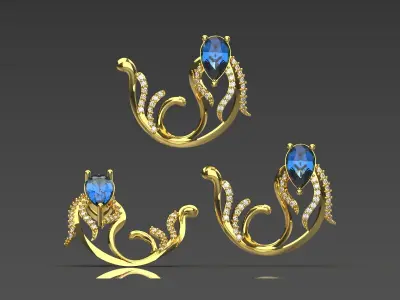 jewelry set js0006 3D print model