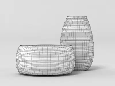 Vase 001 3D model