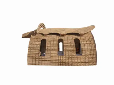 beach house 3D model