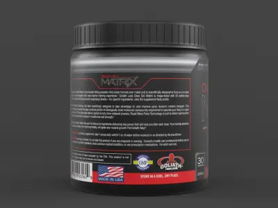 Protein Powder 3D model 175