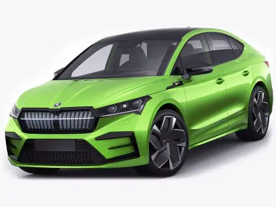 Skoda Enyaq Coupe RS iV 2022 3D model