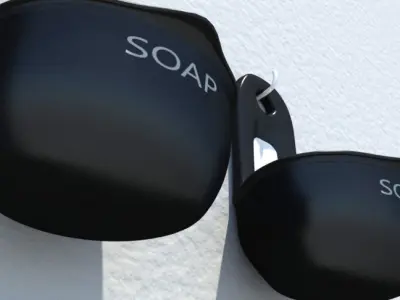 Vintage Soap and Soda Bowls 3D model