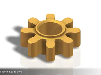 Spur Gear Collection 01 3D print model