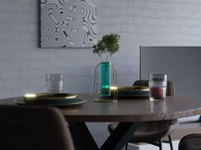 Blender archviz asset library VOL1 3D model