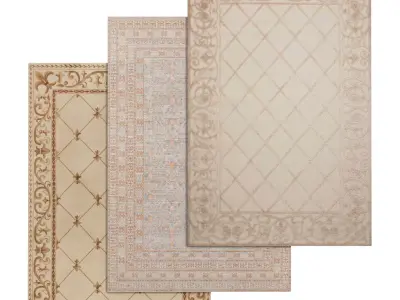 Rug Set 950 3D model