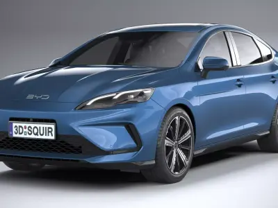 BYD Seal 5 DM-i 2025 3D model