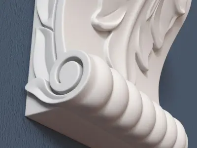 Decorative Corbel 3D model 21