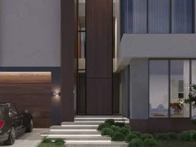 Mersedes W222 Low-poly 3D model