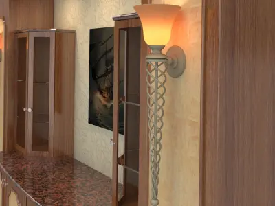 Wall cabinet 3D model