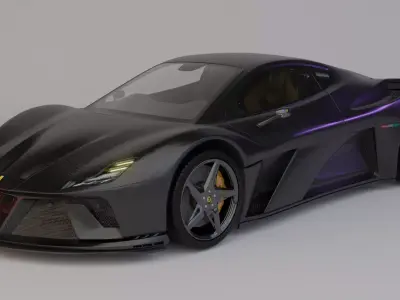 Ferrari 296 GTB 3D model