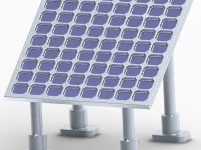 Stylish Solar Panel 3D print model