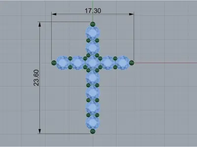 cross Graff 3D print model