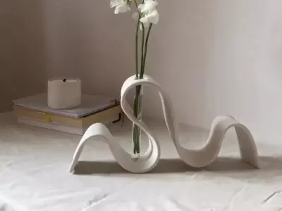 Book Stand Low-poly 3D model