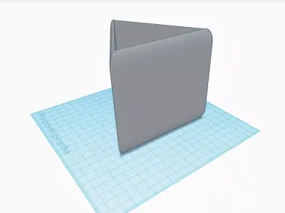 Minimalistic triangle flower pot Free 3D print model