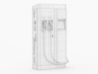 Circutor Raption 50 EV Fast Charging Station 3D model