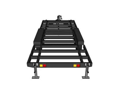 Tiny Home Trailer   3D model