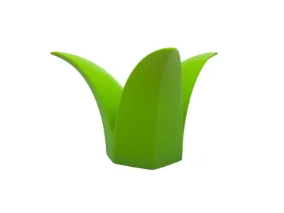 Cartoon Grass 3D model