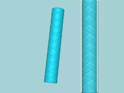 Texture Roll 38 - Quilt  A - Fondant Decoration Maker 3D print model