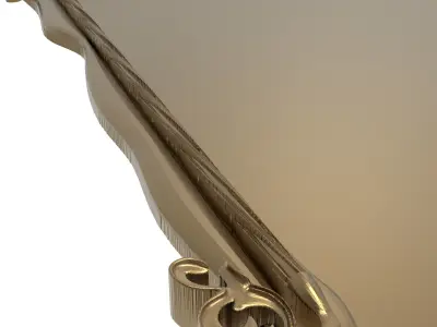 carved frame 3D model 49