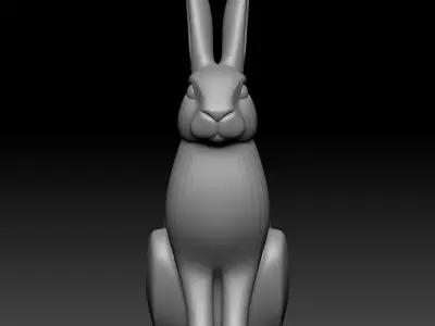 Rabbit Ornaments 3D model