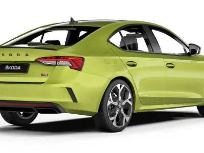 Skoda Octavia RS 2025 3D model