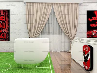 ahly room 3D model