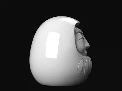 Daruma 3D print model