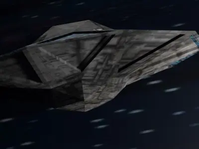 Flying Saucer UFO Free 3D model